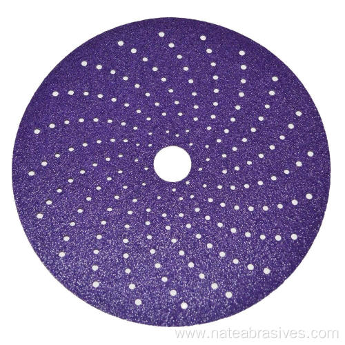 Holes Film Sandpaper Disc Round Shape Abrasive Discs